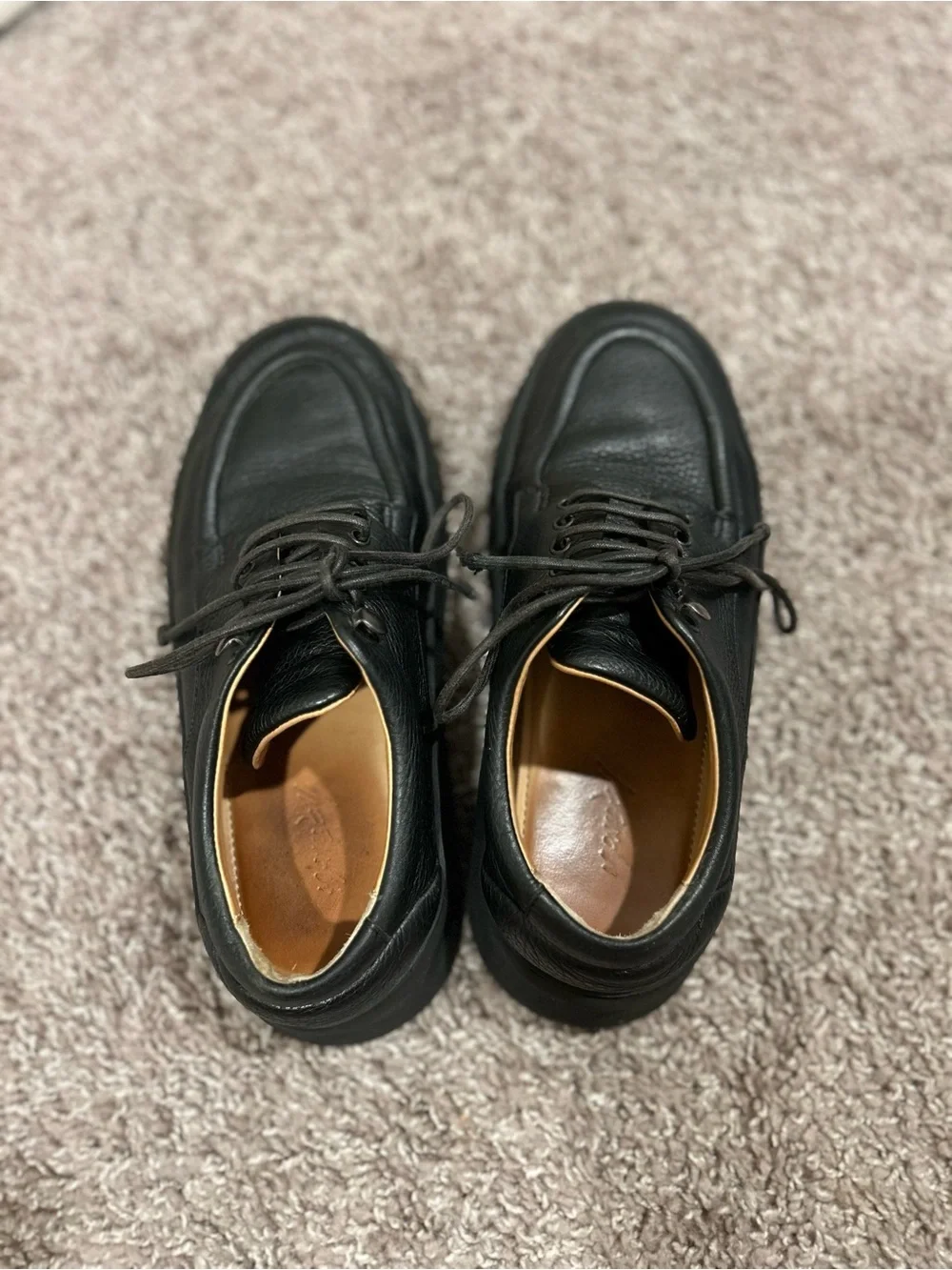 Marsell Cassapana Platform Derby Leather Shoes Unisex , size 36/size 6US
